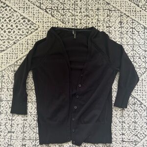 Maurices Classic Black Cardigan